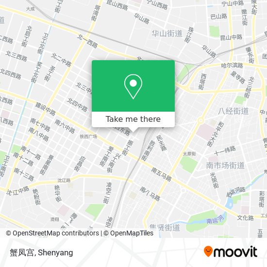蟹凤宫 map