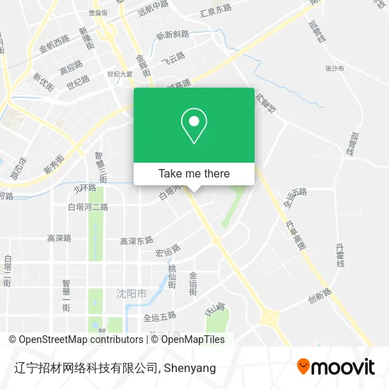 辽宁招材网络科技有限公司 map