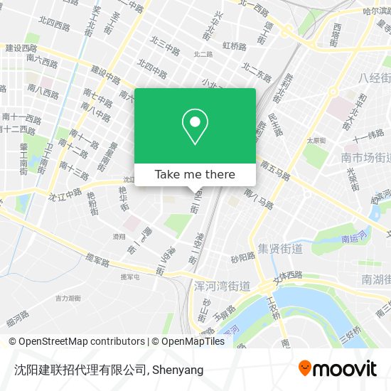沈阳建联招代理有限公司 map
