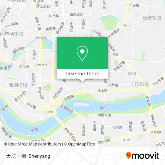 天坛一街 map