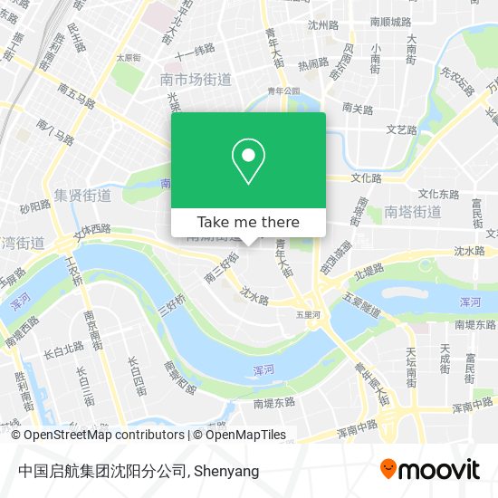 中国启航集团沈阳分公司 map