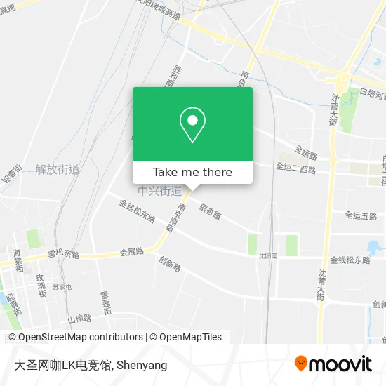 大圣网咖LK电竞馆 map