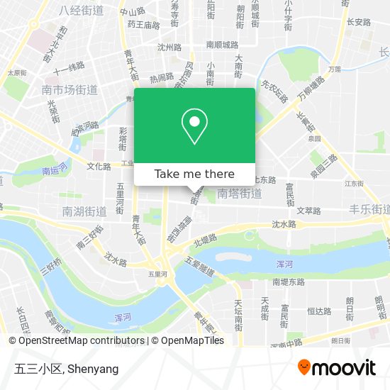 五三小区 map