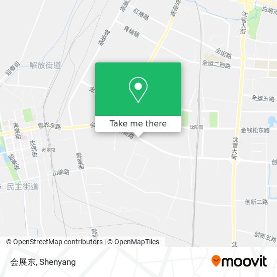 会展东 map