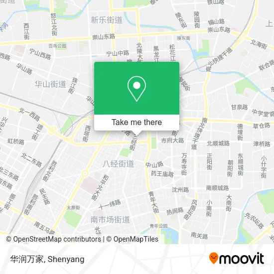华润万家 map