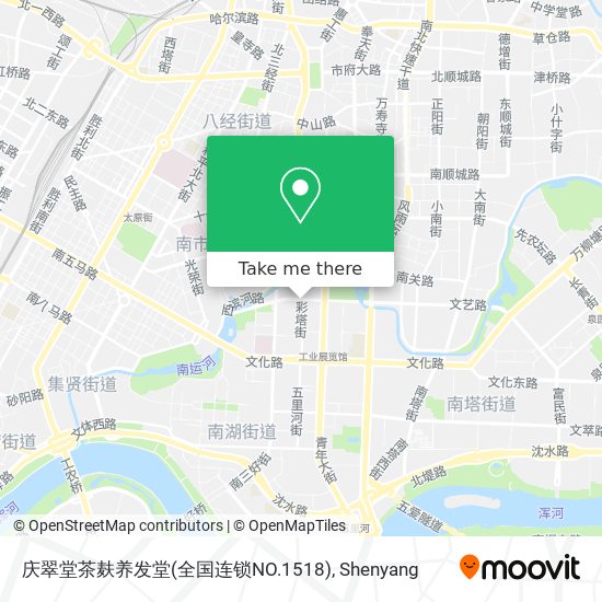 庆翠堂茶麸养发堂(全国连锁NO.1518) map