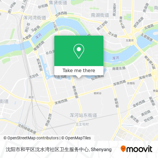 沈阳市和平区沈水湾社区卫生服务中心 map