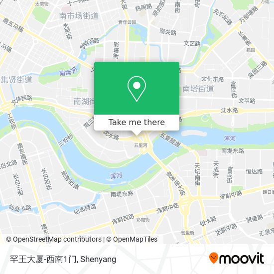 罕王大厦-西南1门 map