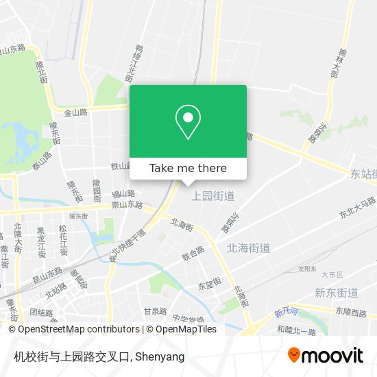 机校街与上园路交叉口 map
