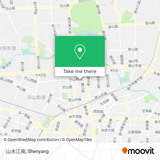 山水江南 map