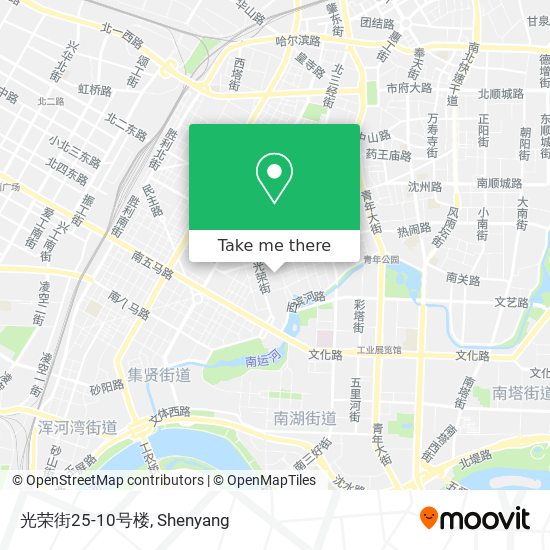 光荣街25-10号楼 map