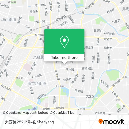 大西路252-2号楼 map