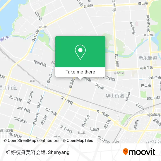 纤婷瘦身美容会馆 map