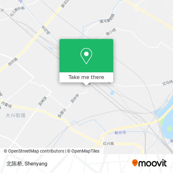 北陈桥 map