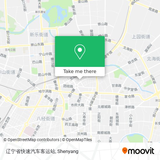 辽宁省快速汽车客运站 map