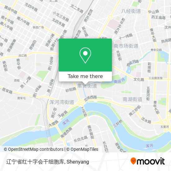 辽宁省红十字会干细胞库 map
