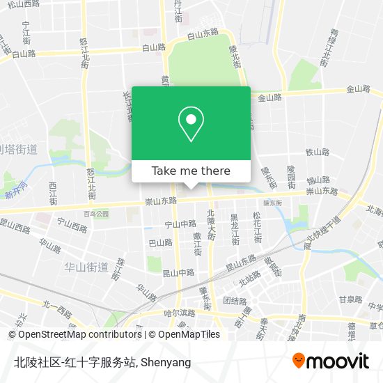 北陵社区-红十字服务站 map