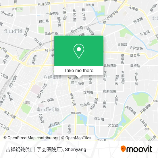 吉祥馄饨(红十字会医院店) map
