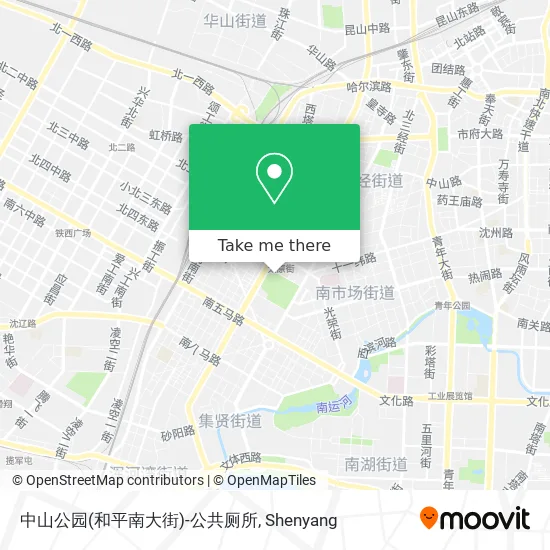 中山公园(和平南大街)-公共厕所 map