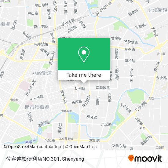 佐客连锁便利店NO.301 map