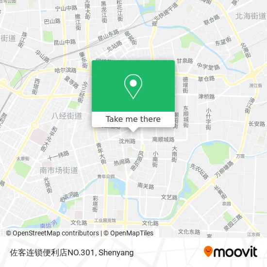 佐客连锁便利店NO.301 map
