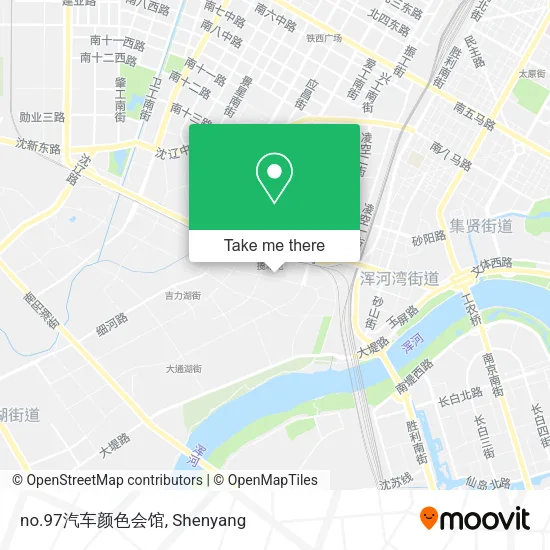 no.97汽车颜色会馆 map