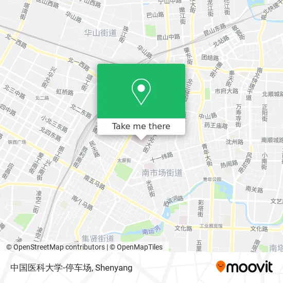 中国医科大学-停车场 map
