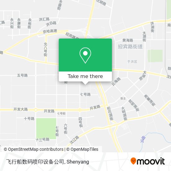 飞行船数码喷印设备公司 map