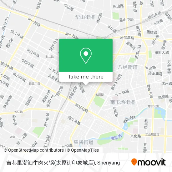 吉巷里潮汕牛肉火锅(太原街印象城店) map