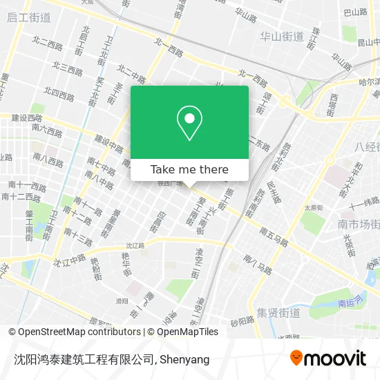 沈阳鸿泰建筑工程有限公司 map