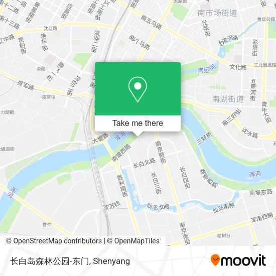 长白岛森林公园-东门 map