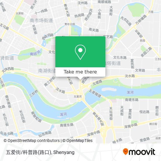 五爱街/科普路(路口) map