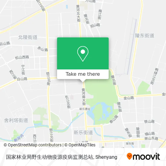 国家林业局野生动物疫源疫病监测总站 map