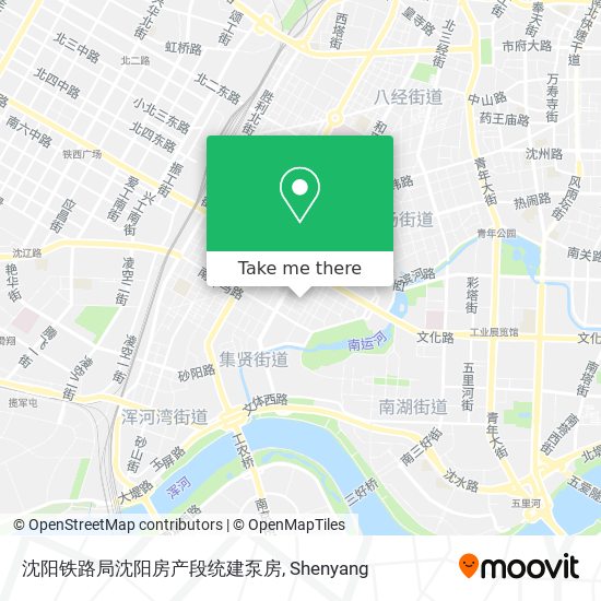 沈阳铁路局沈阳房产段统建泵房 map