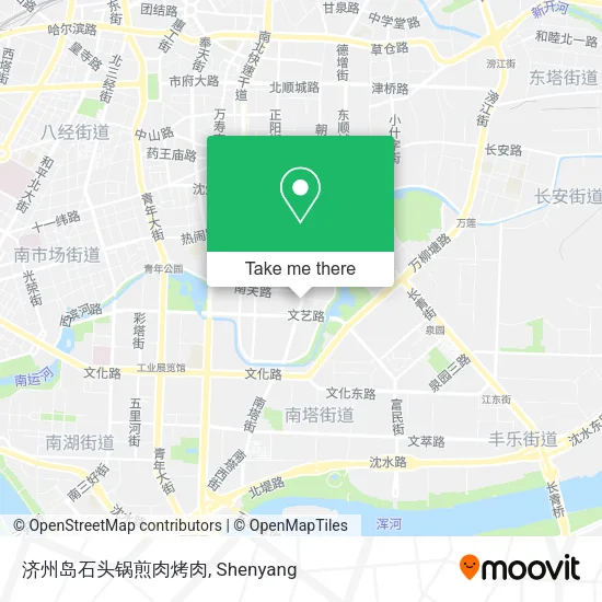 济州岛石头锅煎肉烤肉 map