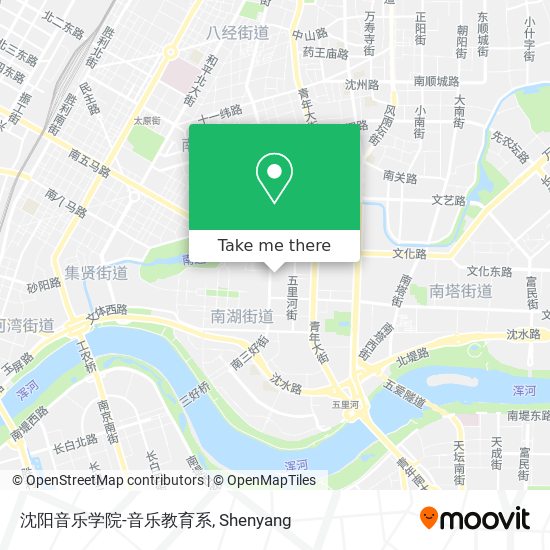 沈阳音乐学院-音乐教育系 map