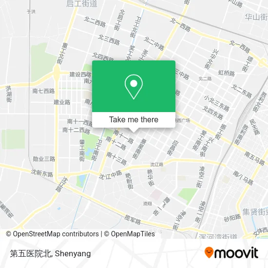 第五医院北 map