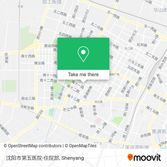 沈阳市第五医院-住院部 map