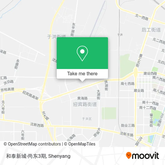 和泰新城-尚东3期 map