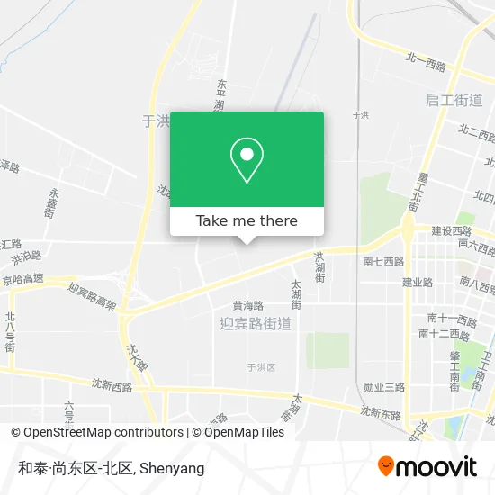 和泰·尚东区-北区 map