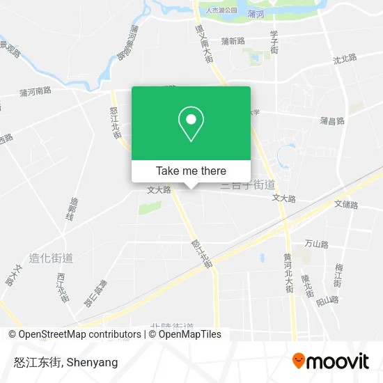 怒江东街 map