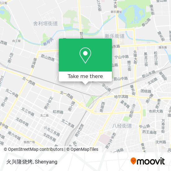 火兴隆烧烤 map