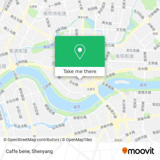 Caffe bene map