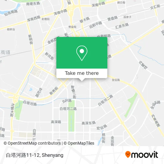 白塔河路11-12 map