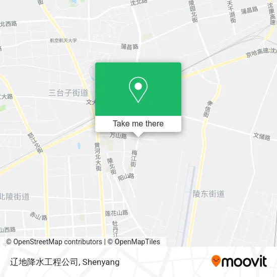 辽地降水工程公司 map