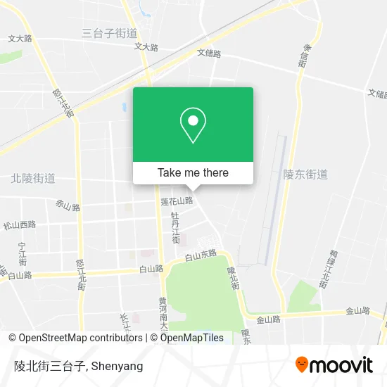 陵北街三台子 map