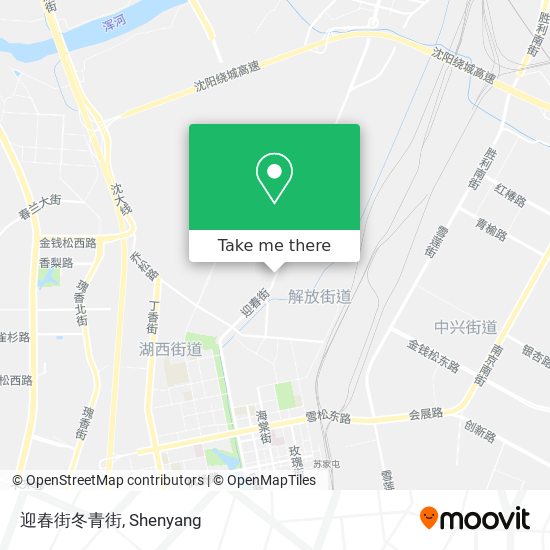 迎春街冬青街 map