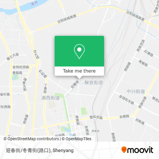 迎春街/冬青街(路口) map