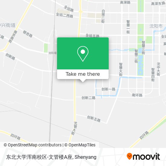 东北大学浑南校区-文管楼A座 map