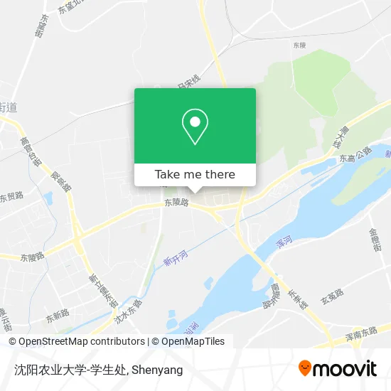 沈阳农业大学-学生处 map